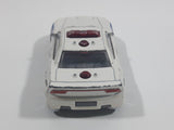 2013 Toys R Us Fast Lane EA-001 Police Cop Car White Silver Die Cast Toy Car Vehicle