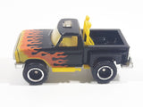 1998 Matchbox Rugged Riders Flareside Pick-Up Truck Black 1/76 Scale Die Cast Toy Car Vehicle