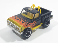 1998 Matchbox Rugged Riders Flareside Pick-Up Truck Black 1/76 Scale Die Cast Toy Car Vehicle