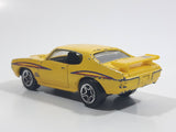 2009 Matchbox Heritage Classics '70 Pontiac GTO Yellow Die Cast Toy Muscle Car Vehicle