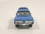 2011 Matchbox Heritage Classics 1971 Oldsmobile Vista Cruiser Metalflake Slate Blue 1:68 Scale Die Cast Toy Car Vehicle