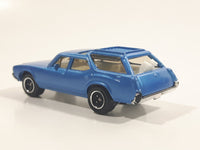 2011 Matchbox Heritage Classics 1971 Oldsmobile Vista Cruiser Metalflake Slate Blue 1:68 Scale Die Cast Toy Car Vehicle