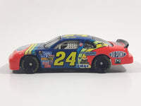 1996 Action Racing Platinum Series Winston Cup Jeff Gordon 1/64 Scale Chevrolet Monte Carlo #24 Dupont Coca Cola Orange and Blue Die Cast Toy Car Vehicle