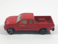 Rare SunToys Toyota Tacoma Pickup Truck Red Die Cast Toy Car Vehicle