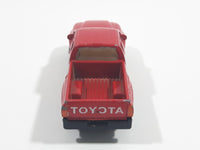 Rare SunToys Toyota Tacoma Pickup Truck Red Die Cast Toy Car Vehicle