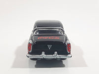 2000 Johnny Lightning 1955 Chrysler 300C Coca-Cola Santa Claus Black Red Die Cast Toy Car Vehicle with Opening Hood