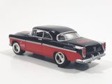 2000 Johnny Lightning 1955 Chrysler 300C Coca-Cola Santa Claus Black Red Die Cast Toy Car Vehicle with Opening Hood