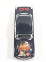 2000 Johnny Lightning 1955 Chrysler 300C Coca-Cola Santa Claus Black Red Die Cast Toy Car Vehicle with Opening Hood