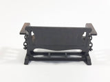 Vintage 1976 Durham Industries Holly Hobbie "Old Fashioned Collectors Miniatures" No. 35 Die Cast Metal Antique Bench Swing