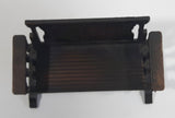 Vintage 1976 Durham Industries Holly Hobbie "Old Fashioned Collectors Miniatures" No. 35 Die Cast Metal Antique Bench Swing
