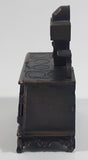 Vintage 1976 Durham Industries Holly Hobbie "Old Fashioned Collectors Miniatures" No. 24 Die Cast Metal Antique Kitchen Wood Stove Oven with Opening Doors
