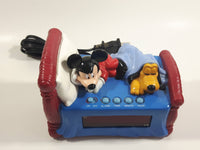 Westclox Disney Mickey Mouse and Pluto Bed Shaped Digital Alarm Clock