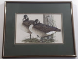 Ducks Unlimited Artist Art Lamay "Lifetime Partners" 11" x 13" Framed Wildlife Art Print