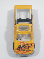 Unknown Brand Best Speed Power "Kings" Yellow Die Cast Toy Car Vehicle