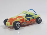 2003 Matchbox Dune Buggy Orange Neon Yellow Blue Die Cast Toy Car Vehicle