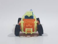 2003 Matchbox Dune Buggy Orange Neon Yellow Blue Die Cast Toy Car Vehicle