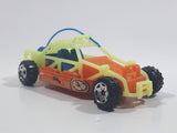 2003 Matchbox Dune Buggy Orange Neon Yellow Blue Die Cast Toy Car Vehicle