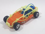 2003 Matchbox Dune Buggy Orange Neon Yellow Blue Die Cast Toy Car Vehicle