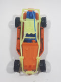 2003 Matchbox Dune Buggy Orange Neon Yellow Blue Die Cast Toy Car Vehicle