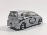 Rare SK or Welly Twist Auto Systems Mini Van Silver Grey Die Cast Toy Car Vehicle