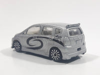 Rare SK or Welly Twist Auto Systems Mini Van Silver Grey Die Cast Toy Car Vehicle