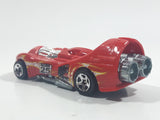 2011 Hot Wheels Attack Pack Power Rocket Red Die Cast Toy Car Vehicle