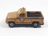 2007 Matchbox Troop Carrier Truck Brown Die Cast Toy Car Vehicle