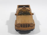 2007 Matchbox Troop Carrier Truck Brown Die Cast Toy Car Vehicle