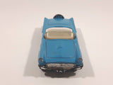 2007 Matchbox 1957 Ford Thunderbird Convertible Blue Die Cast Toy Car Vehicle