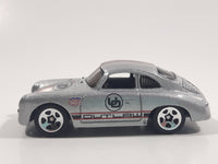 2016 Hot Wheels HW Showroom Porsche 356A Outlaw Metalflake Silver Die Cast Toy Car Vehicle