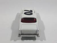 2008 Hot Wheels Team: Engine Revealers '57 Chevy Bel Air Pearl White Die Cast Toy Classic Car Vehicle with Opening Hood