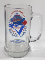 1992 Toronto Blue Jays Canada's First World Series Champions Clear Glass 5 1/2" Mug