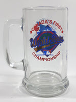 1992 Toronto Blue Jays Canada's First World Series Champions Clear Glass 5 1/2" Mug