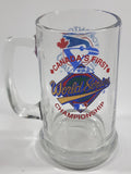 1992 Toronto Blue Jays Canada's First World Series Champions Clear Glass 5 1/2" Mug