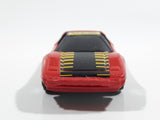Vintage 1980 Kidco Burnin' Key Cars Ferrari GTS Red Plastic Body Toy Car Vehicle - No Key - 1/64 - Macao - Missing Back Tires