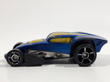 2006 Hot Wheels Brutalistic Blue Die Cast Toy Car Vehicle McDonalds Happy Meal with Pop Up Rear End