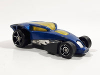 2006 Hot Wheels Brutalistic Blue Die Cast Toy Car Vehicle McDonalds Happy Meal with Pop Up Rear End