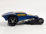 2006 Hot Wheels Brutalistic Blue Die Cast Toy Car Vehicle McDonalds Happy Meal with Pop Up Rear End