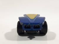 2006 Hot Wheels Brutalistic Blue Die Cast Toy Car Vehicle McDonalds Happy Meal with Pop Up Rear End