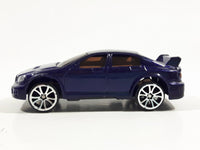 MotorMax 1/64 Scale 6143-6 Dark Blue Die Cast Toy Car Vehicle