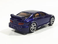MotorMax 1/64 Scale 6143-6 Dark Blue Die Cast Toy Car Vehicle
