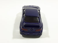 MotorMax 1/64 Scale 6143-6 Dark Blue Die Cast Toy Car Vehicle