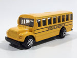 2010 Maisto Fresh Metal School District 2 School Bus Yellow Die Cast Toy Car Vehicle