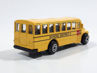 2010 Maisto Fresh Metal School District 2 School Bus Yellow Die Cast Toy Car Vehicle