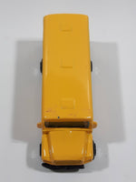 2010 Maisto Fresh Metal School District 2 School Bus Yellow Die Cast Toy Car Vehicle
