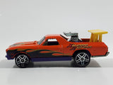 2001 Hot Wheels '68 El Camino Orange Die Cast Toy Muscle Car Vehicle