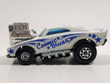 Vintage 1972 Lesney Products Matchbox Superfast No. 26 Cosmic Blues White Die Cast Toy Car Vehicle