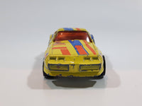 Vintage 1980 Kenner CPG Prod. Fast 111s Blazin Bandit Pontiac Trans Am Firebird Yellow Die Cast Toy Car Vehicle - Made in Hong Kong