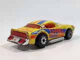 Vintage 1980 Kenner CPG Prod. Fast 111s Blazin Bandit Pontiac Trans Am Firebird Yellow Die Cast Toy Car Vehicle - Made in Hong Kong