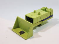 1984 Takara G1 Transformers Light Green Bulldozer Plastic Toy Action Figure